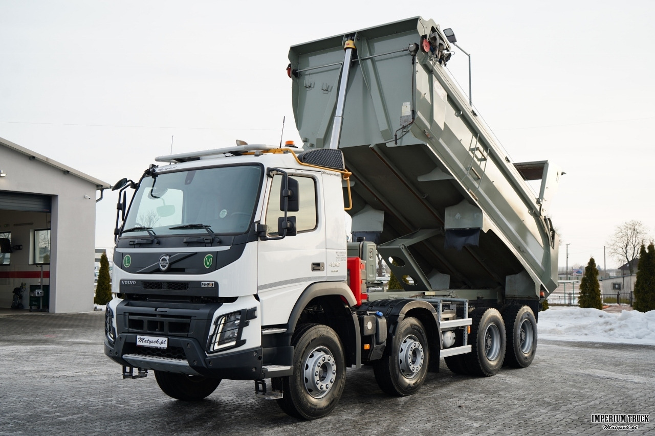 VOLVO FMX 450 / 8x4 / WYWROTKA TYLNOZSYPOWA / HYDROKLAPA / EURO 6 / - Tippbil: bilde 1 VOLVO FMX 450 / 8x4 / WYWROTKA TYLNOZSYPOWA / HYDROKLAPA / EURO 6 / - Tippbil: bilde 1