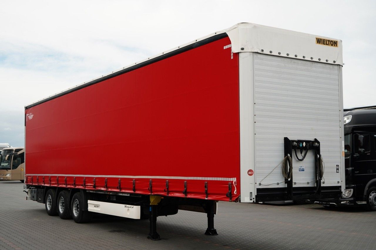 Wielton FIRANKA MEGA / LOWDECK / OŚ PODNOSZONA / OSIE SA - Gardintrailer: bilde 1 Wielton FIRANKA MEGA / LOWDECK / OŚ PODNOSZONA / OSIE SA - Gardintrailer: bilde 1