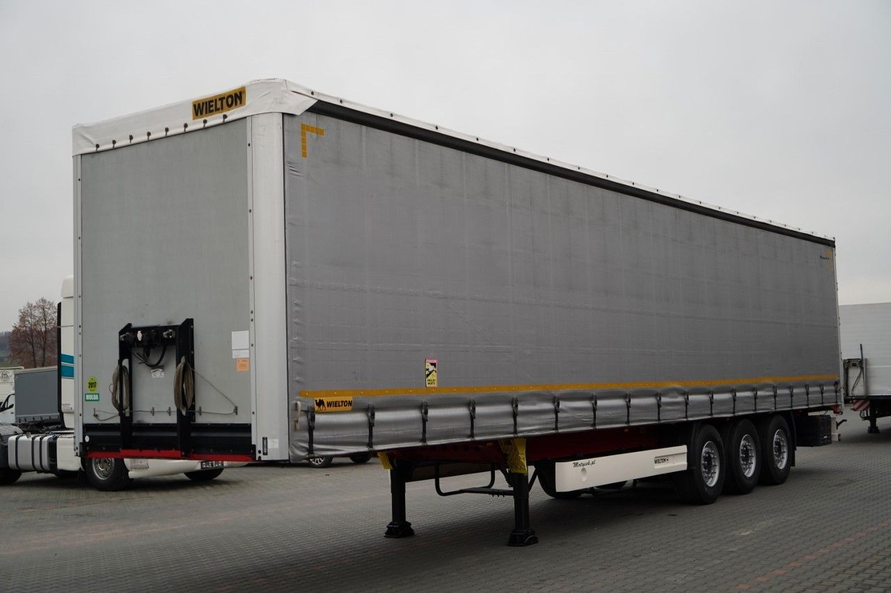 Wielton FIRANKA STANDARD / MULDA DO STALI - 9 M / OŚ POD - Gardintrailer: bilde 1 Wielton FIRANKA STANDARD / MULDA DO STALI - 9 M / OŚ POD - Gardintrailer: bilde 1