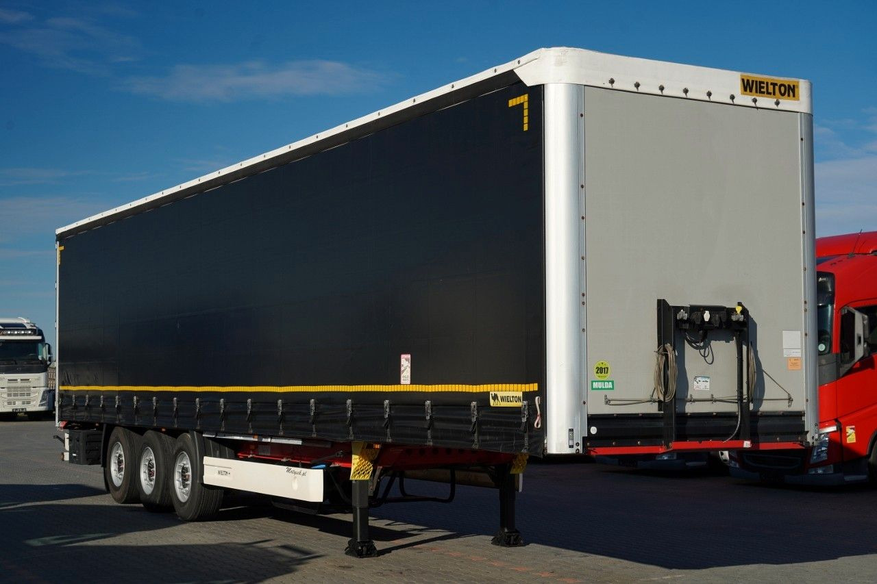 Wielton FIRANKA STANDARD / MULDA DO STALI - 9 M / OŚ POD - Gardintrailer: bilde 1 Wielton FIRANKA STANDARD / MULDA DO STALI - 9 M / OŚ POD - Gardintrailer: bilde 1