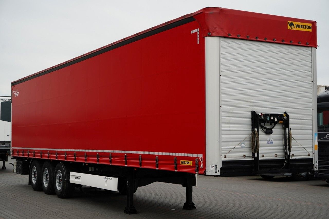 Wielton / FIRANKA STANDARD / MULDA DO STALI - 9 M / OŚ - Gardintrailer: bilde 1 Wielton / FIRANKA STANDARD / MULDA DO STALI - 9 M / OŚ - Gardintrailer: bilde 1