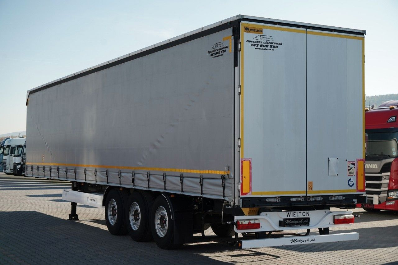 Gardintrailer Wielton FIRANKA / STANDARD / OŚ PODNOSZONA / DACH PODNO: bilde 6