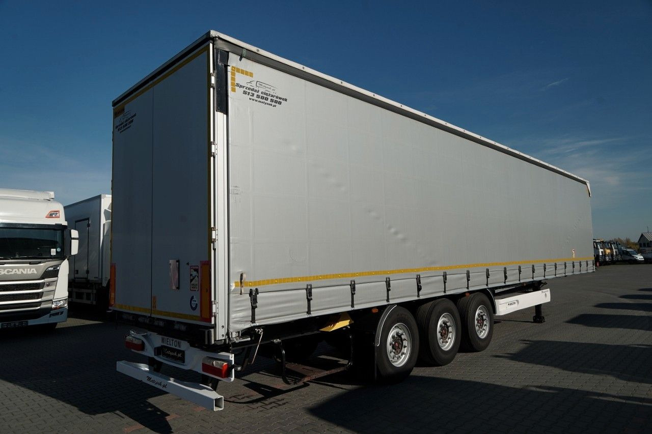 Gardintrailer Wielton FIRANKA / STANDARD / OŚ PODNOSZONA / DACH PODNO: bilde 7