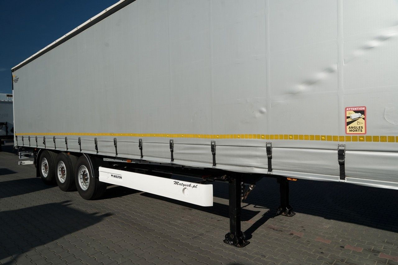 Gardintrailer Wielton FIRANKA / STANDARD / OŚ PODNOSZONA / DACH PODNO: bilde 9