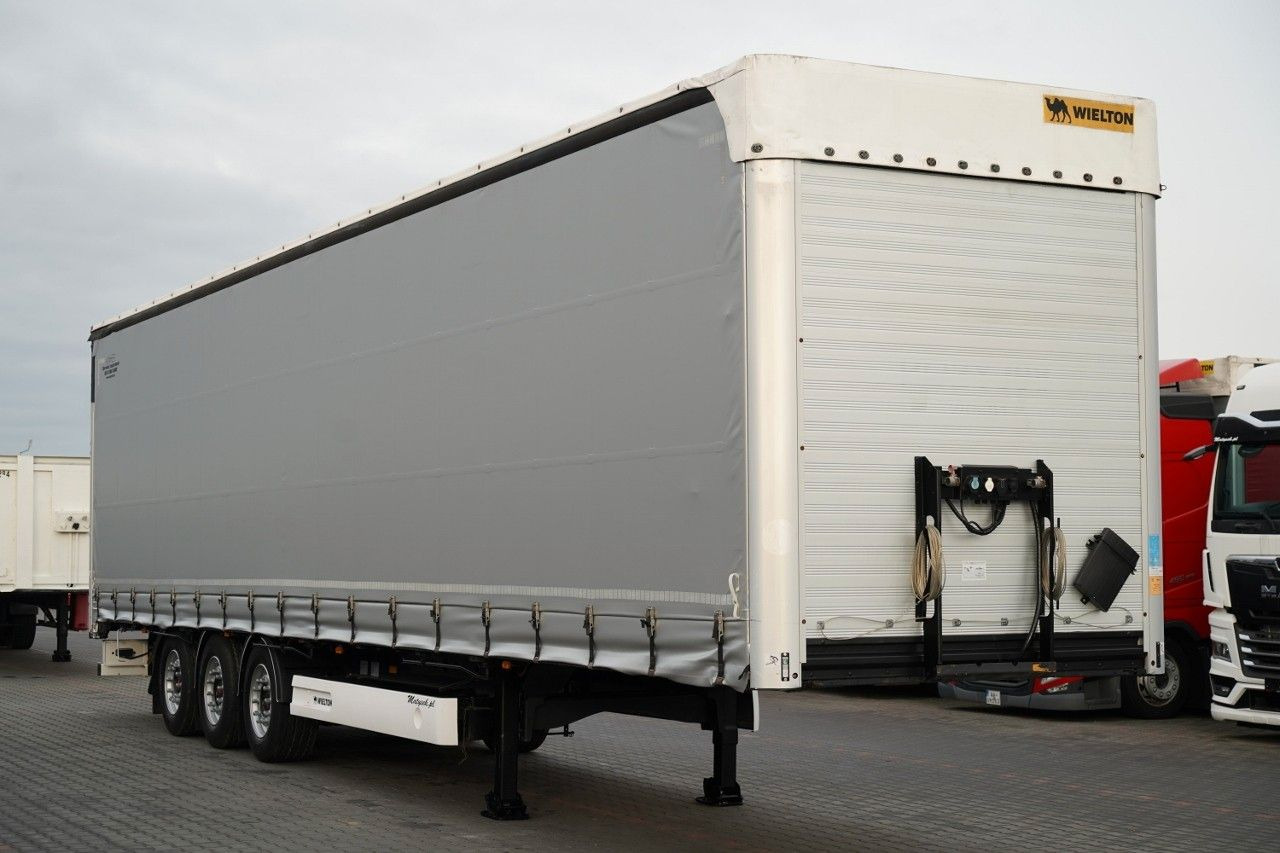 Wielton FIRANKA STANDARD / PODNOSZONY DACH / SYSTEM BDE - Gardintrailer: bilde 1 Wielton FIRANKA STANDARD / PODNOSZONY DACH / SYSTEM BDE - Gardintrailer: bilde 1
