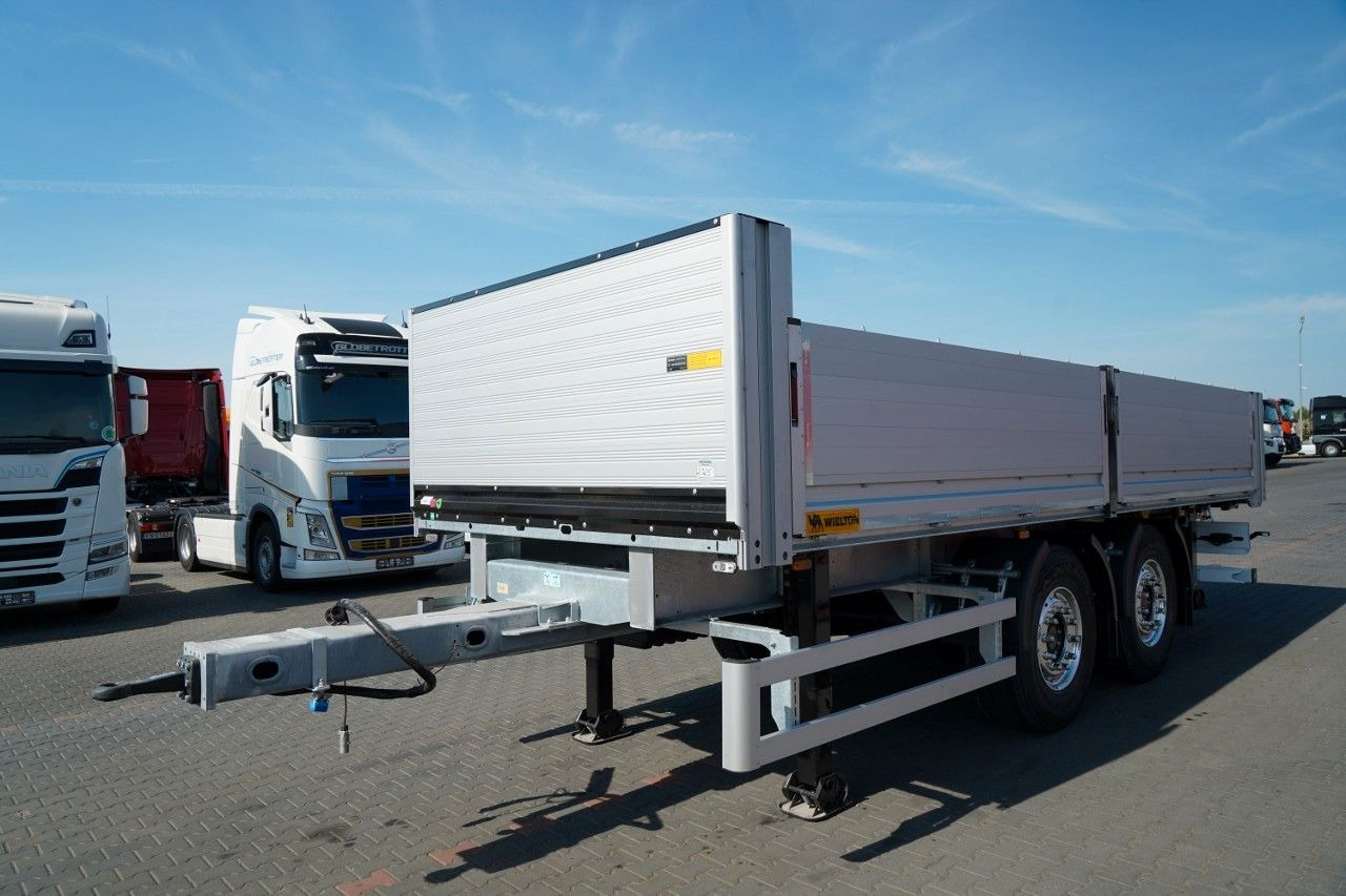 Wielton NACZEPA BURTOWA / DO BUDOWLANKI / NOWA / 2025 R - Åpen semitrailer: bilde 2 Wielton NACZEPA BURTOWA / DO BUDOWLANKI / NOWA / 2025 R - Åpen semitrailer: bilde 2