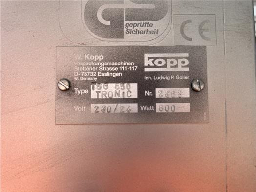 Kopp TSG650 Bag sealer - Pakkemaskin: bilde 5 Kopp TSG650 Bag sealer - Pakkemaskin: bilde 5