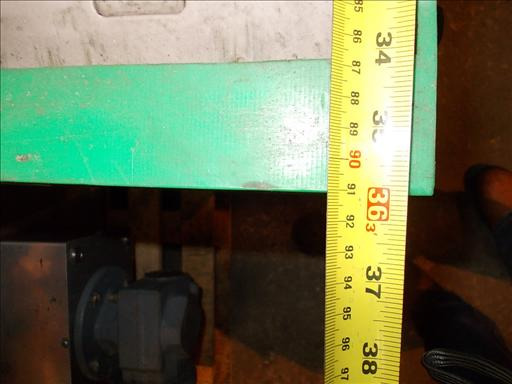 NNP Stainless 90 degree slat band conveyor - Transportør: bilde 4 NNP Stainless 90 degree slat band conveyor - Transportør: bilde 4