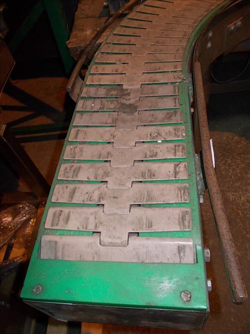 NNP Stainless 90 degree slat band conveyor - Transportør: bilde 2 NNP Stainless 90 degree slat band conveyor - Transportør: bilde 2