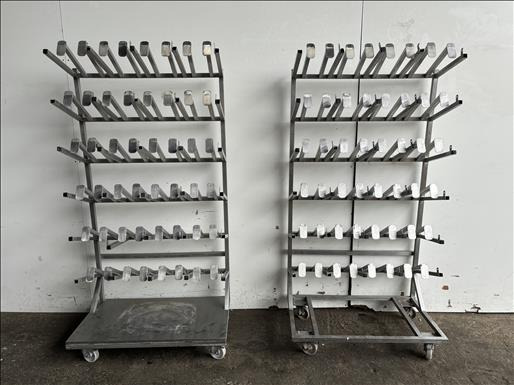 NNP Stainless boot rack - Utstyr for næringsmiddelindustrien: bilde 1 NNP Stainless boot rack - Utstyr for næringsmiddelindustrien: bilde 1