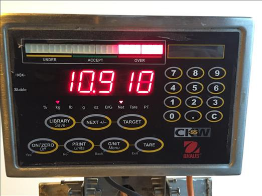Ohaus 55 Stainless scales - Utstyr for næringsmiddelindustrien: bilde 3 Ohaus 55 Stainless scales - Utstyr for næringsmiddelindustrien: bilde 3