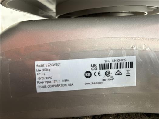 Ohaus Valor2000 platform scale - Utstyr for næringsmiddelindustrien: bilde 3 Ohaus Valor2000 platform scale - Utstyr for næringsmiddelindustrien: bilde 3