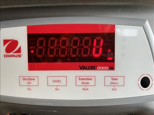Ohaus Valor2000 platform scale - Utstyr for næringsmiddelindustrien: bilde 5 Ohaus Valor2000 platform scale - Utstyr for næringsmiddelindustrien: bilde 5