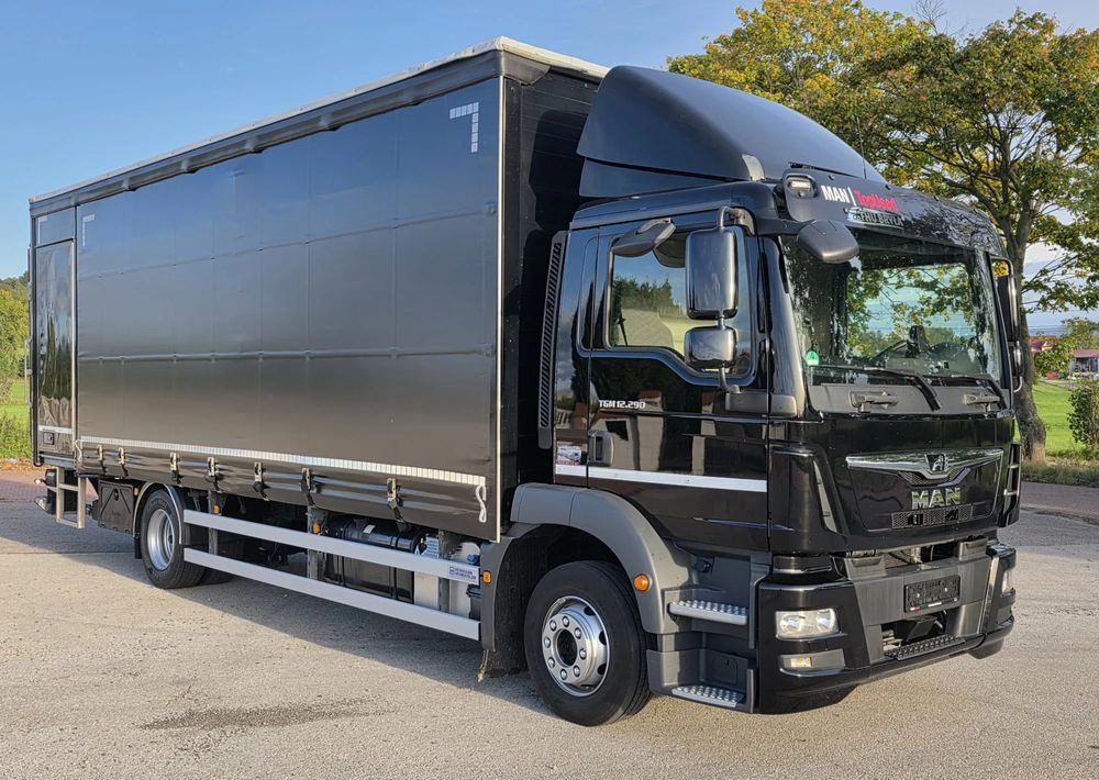 MAN TGM 12.290 / 15.290 / E6/ FIRANKA /BOCZNE DRZWI / BURTO-FIRANKA / 18PALET / WINDA / NISKI PRZEBIEG / 2018/ CAŁY NA PODUSZKACH / SERWISOWANY - Kapellbil: bilde 2 MAN TGM 12.290 / 15.290 / E6/ FIRANKA /BOCZNE DRZWI / BURTO-FIRANKA / 18PALET / WINDA / NISKI PRZEBIEG / 2018/ CAŁY NA PODUSZKACH / SERWISOWANY - Kapellbil: bilde 2