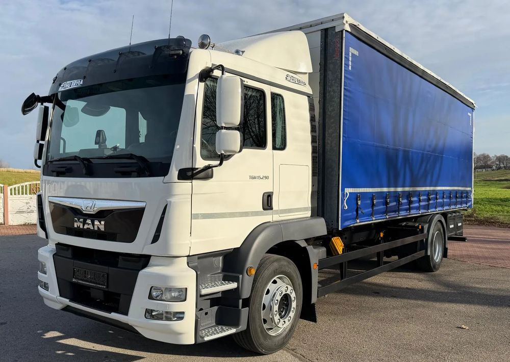 MAN TGM 15.290 / FIRANKA / 2016R / KLIMA POSTOJOWA /SPROWADZONY/ 8T ŁADOWNOŚĆ / 17 PALET / E6 / WINDA / - Kapellbil: bilde 1 MAN TGM 15.290 / FIRANKA / 2016R / KLIMA POSTOJOWA /SPROWADZONY/ 8T ŁADOWNOŚĆ / 17 PALET / E6 / WINDA / - Kapellbil: bilde 1