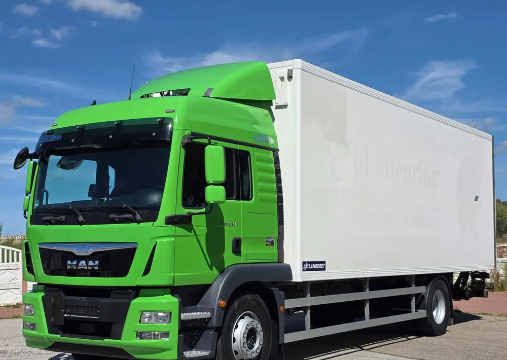 MAN TGM 18.340 / 18.290 / 15.290 / IZOTERMA / WINDA / 19PALET /E6 / SPROWADZONY / AUTOMAT / SYPIALKA / PIERWSZY WŁAŚCICIEL / BOCZNE DRZWI / STAN BARDZO DOBRY - Lastebil med kjøl: bilde 1 MAN TGM 18.340 / 18.290 / 15.290 / IZOTERMA / WINDA / 19PALET /E6 / SPROWADZONY / AUTOMAT / SYPIALKA / PIERWSZY WŁAŚCICIEL / BOCZNE DRZWI / STAN BARDZO DOBRY - Lastebil med kjøl: bilde 1