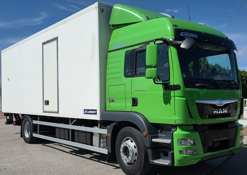 MAN TGM 18.340 / 18.290 / 15.290 / IZOTERMA / WINDA / 19PALET /E6 / SPROWADZONY / AUTOMAT / SYPIALKA / PIERWSZY WŁAŚCICIEL / BOCZNE DRZWI / STAN BARDZO DOBRY - Lastebil med kjøl: bilde 1 MAN TGM 18.340 / 18.290 / 15.290 / IZOTERMA / WINDA / 19PALET /E6 / SPROWADZONY / AUTOMAT / SYPIALKA / PIERWSZY WŁAŚCICIEL / BOCZNE DRZWI / STAN BARDZO DOBRY - Lastebil med kjøl: bilde 1