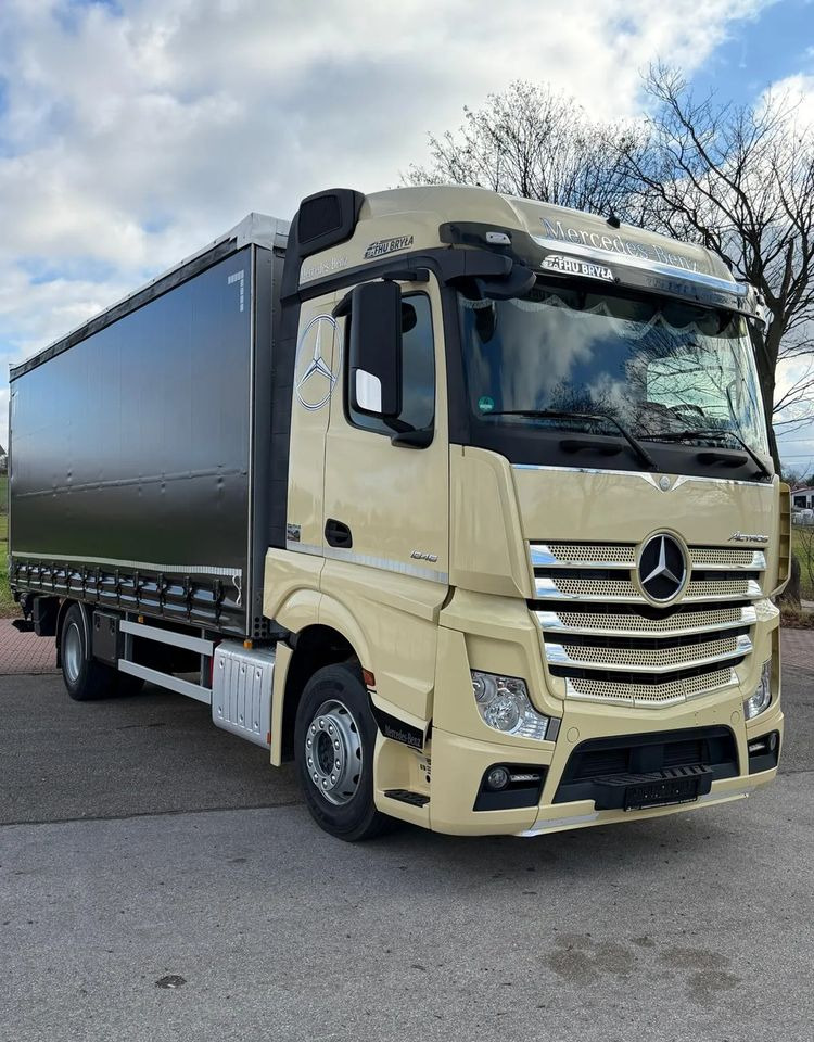 Mercedes-Benz ACTROS 1846 / FIRANKA / WINDA / 18 EUROPALET / AUTOMAT / Z NIEMIEC / 2019 / PRZEBIEG 370 TYŚ KM - Kapellbil: bilde 1 Mercedes-Benz ACTROS 1846 / FIRANKA / WINDA / 18 EUROPALET / AUTOMAT / Z NIEMIEC / 2019 / PRZEBIEG 370 TYŚ KM - Kapellbil: bilde 1