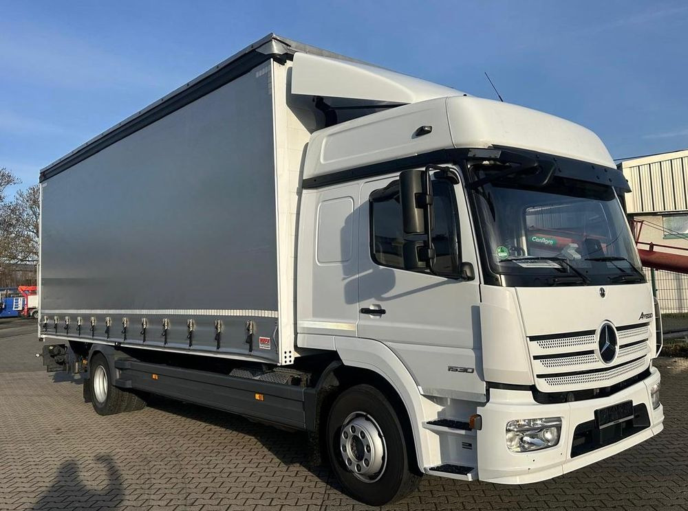 Mercedes-Benz ATEGO 1530 / FIRANKA / WINDA / E6 / 2023 / JAK NOWY / 18 EURO PALET / SPROWADZONY / GLOB / SYPIALKA / NISKI PRZEBIEG - Kapellbil: bilde 1 Mercedes-Benz ATEGO 1530 / FIRANKA / WINDA / E6 / 2023 / JAK NOWY / 18 EURO PALET / SPROWADZONY / GLOB / SYPIALKA / NISKI PRZEBIEG - Kapellbil: bilde 1