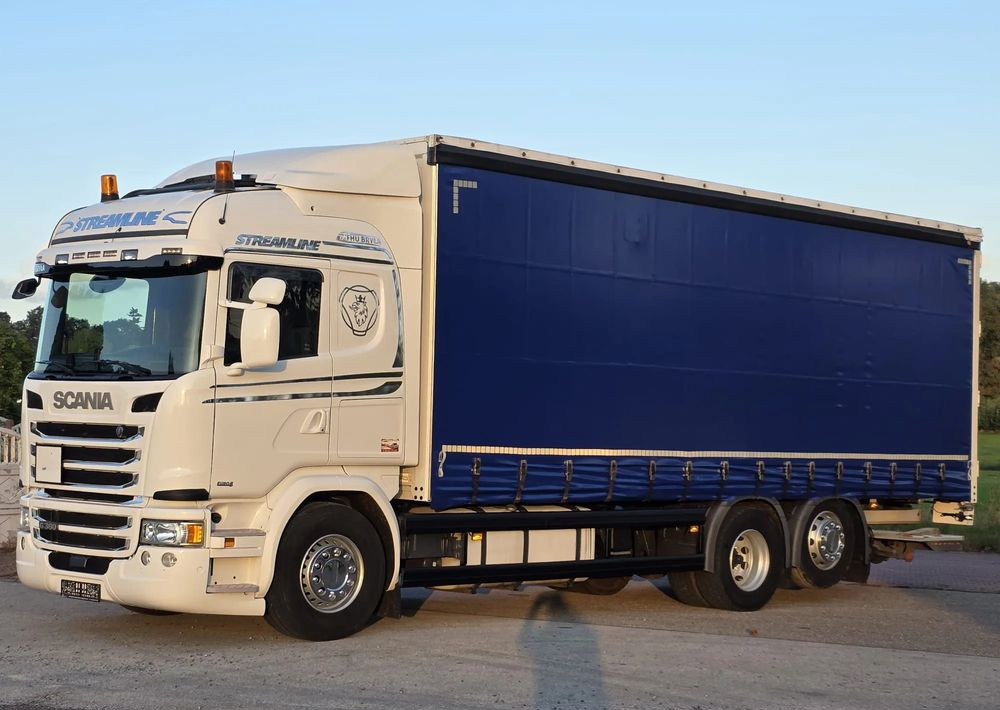 Scania G360 / BURTO-FIRANKA / 3 OSIE / WINDA / 20PALET / E6 / SYPIALNA KABINA / SPROWADZONY / JAK NOWA PRZEBIEG 490TYŚ / ŁADOWNOŚĆ 14500KG / - Kapellbil: bilde 5 Scania G360 / BURTO-FIRANKA / 3 OSIE / WINDA / 20PALET / E6 / SYPIALNA KABINA / SPROWADZONY / JAK NOWA PRZEBIEG 490TYŚ / ŁADOWNOŚĆ 14500KG / - Kapellbil: bilde 5