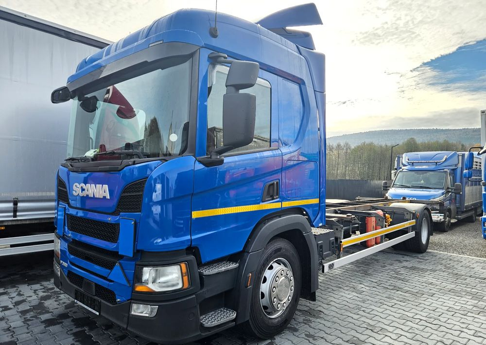 Scania P360 / P410 / BDF / RAMA / FIRANKA / PEŁNA SYPIALKA / WINDA / E6 / CAŁA NA PODUSZKACH / ROZSTAW OSI 5.5M / LAWETA / DO ŻYWCA / DO BYDŁA / DO ZABUDOWY / SPROWADZONA - Chassis lastebil: bilde 1 Scania P360 / P410 / BDF / RAMA / FIRANKA / PEŁNA SYPIALKA / WINDA / E6 / CAŁA NA PODUSZKACH / ROZSTAW OSI 5.5M / LAWETA / DO ŻYWCA / DO BYDŁA / DO ZABUDOWY / SPROWADZONA - Chassis lastebil: bilde 1
