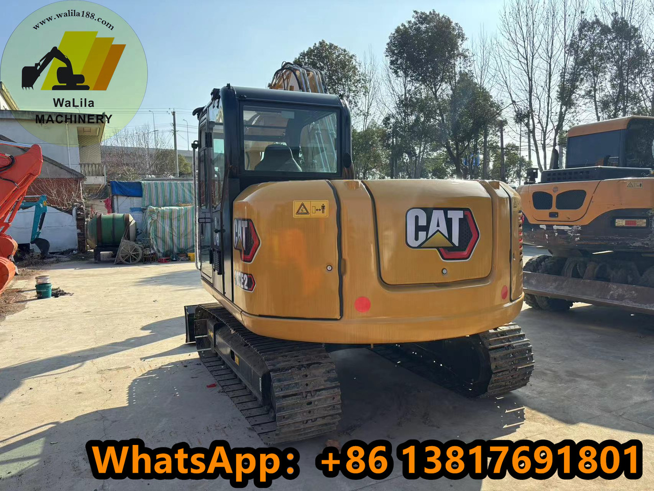 CAT 307E Caterpillar 307E2 - Minigraver: bilde 3 CAT 307E Caterpillar 307E2 - Minigraver: bilde 3