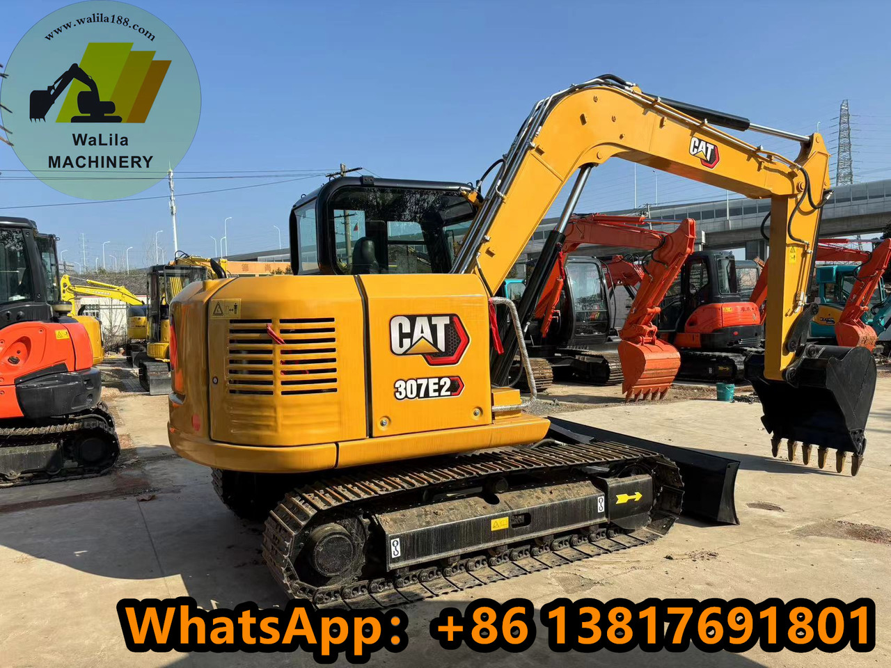 CAT 307E Caterpillar 307E2 - Minigraver: bilde 1 CAT 307E Caterpillar 307E2 - Minigraver: bilde 1