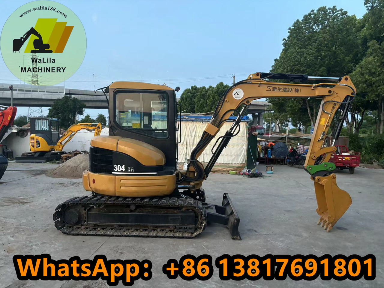 CATERPILLAR 304CCR - Minigraver: bilde 1 CATERPILLAR 304CCR - Minigraver: bilde 1