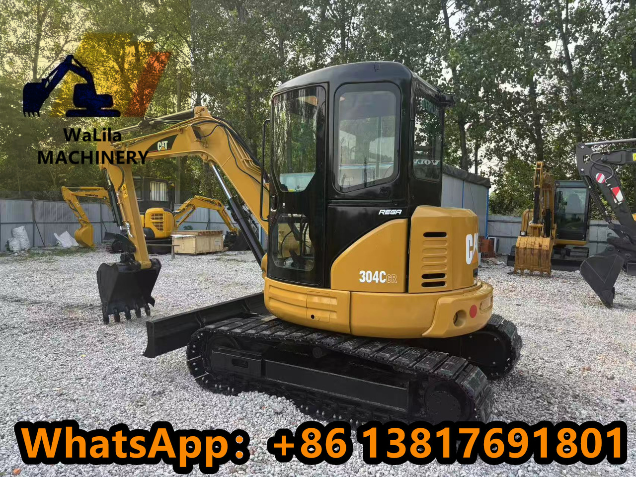 CATERPILLAR CAT304CCR - Minigraver: bilde 3 CATERPILLAR CAT304CCR - Minigraver: bilde 3