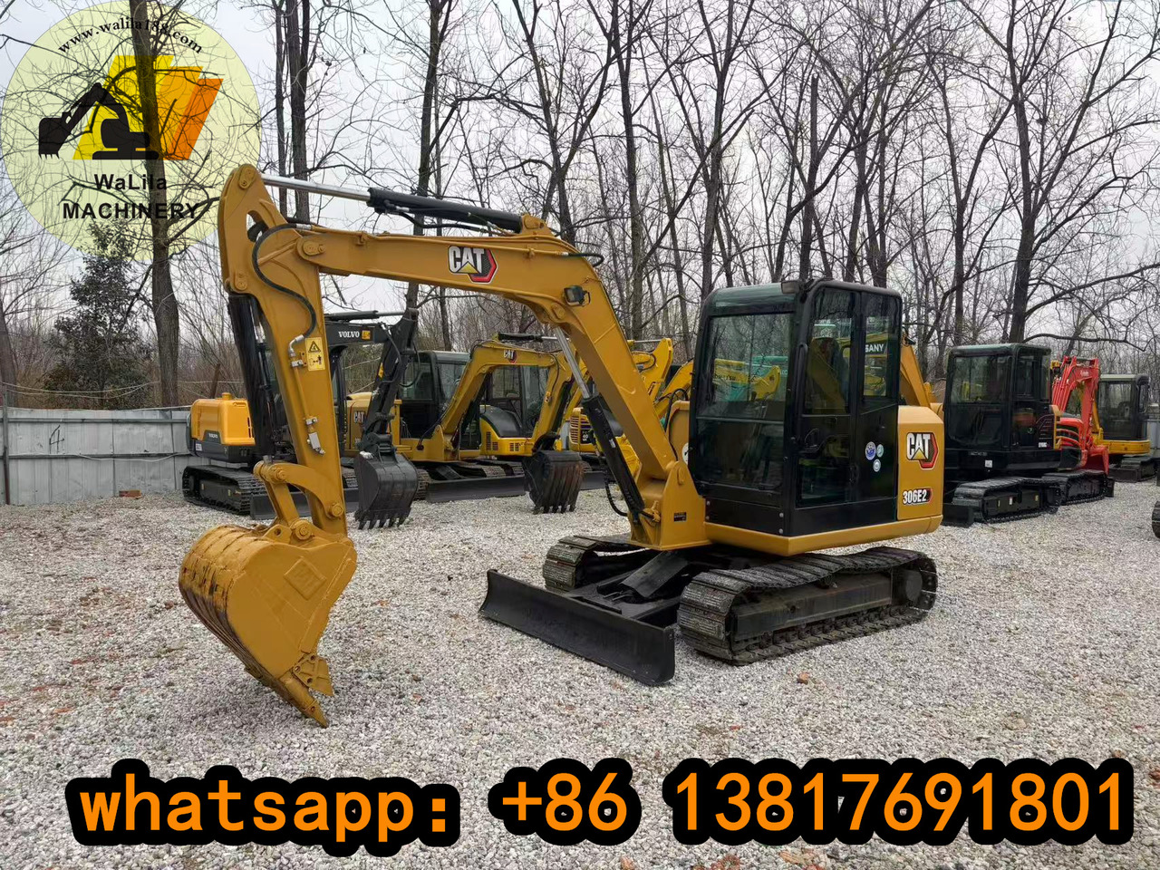 Minigraver CATERPILLAR CAT306E2: bilde 6