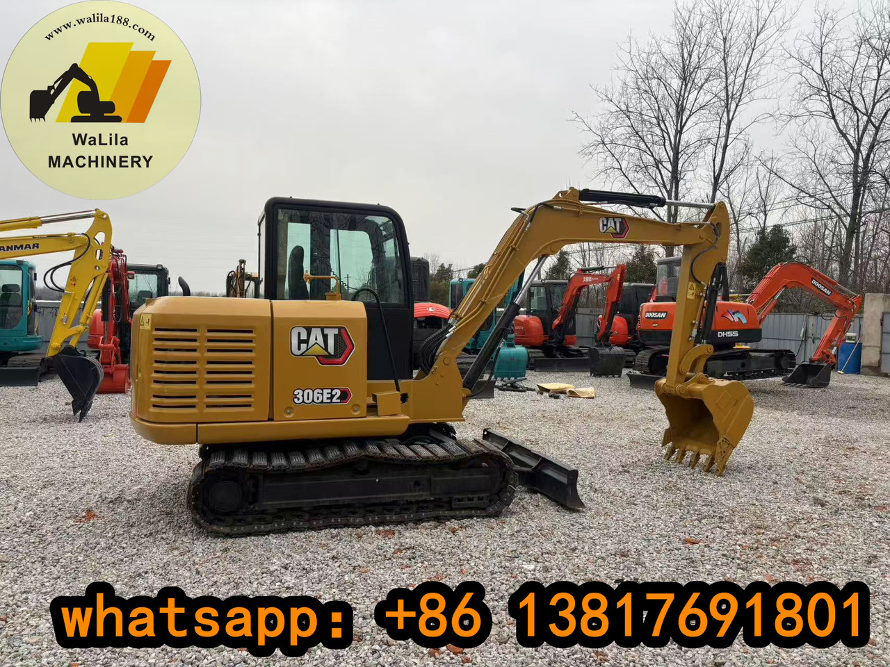 CATERPILLAR CAT306E2 - Minigraver: bilde 1 CATERPILLAR CAT306E2 - Minigraver: bilde 1