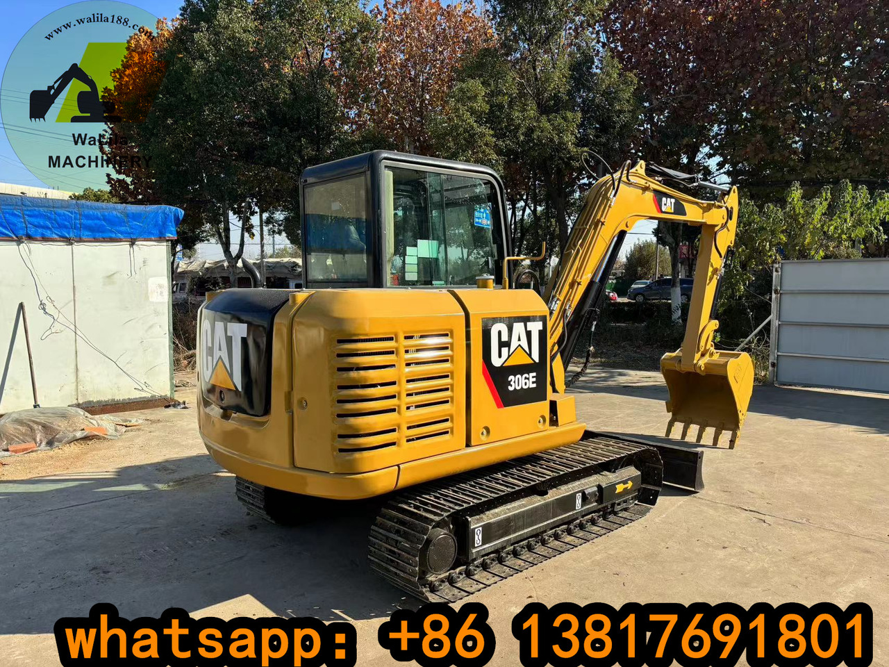 CATERPILLAR CAT306E2 - Minigraver: bilde 1 CATERPILLAR CAT306E2 - Minigraver: bilde 1