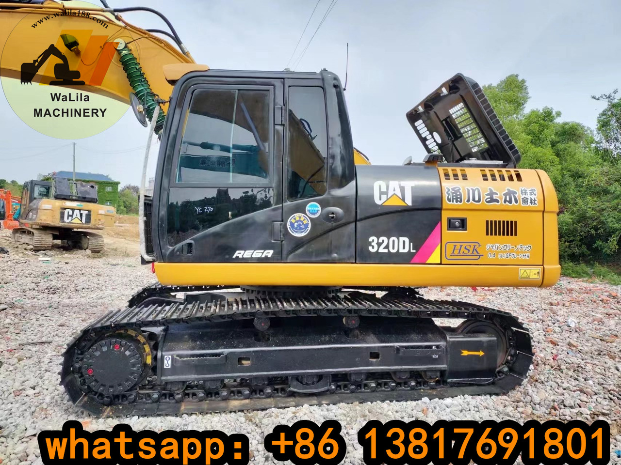 CATERPILLAR CAT320DL - Beltegraver: bilde 2 CATERPILLAR CAT320DL - Beltegraver: bilde 2