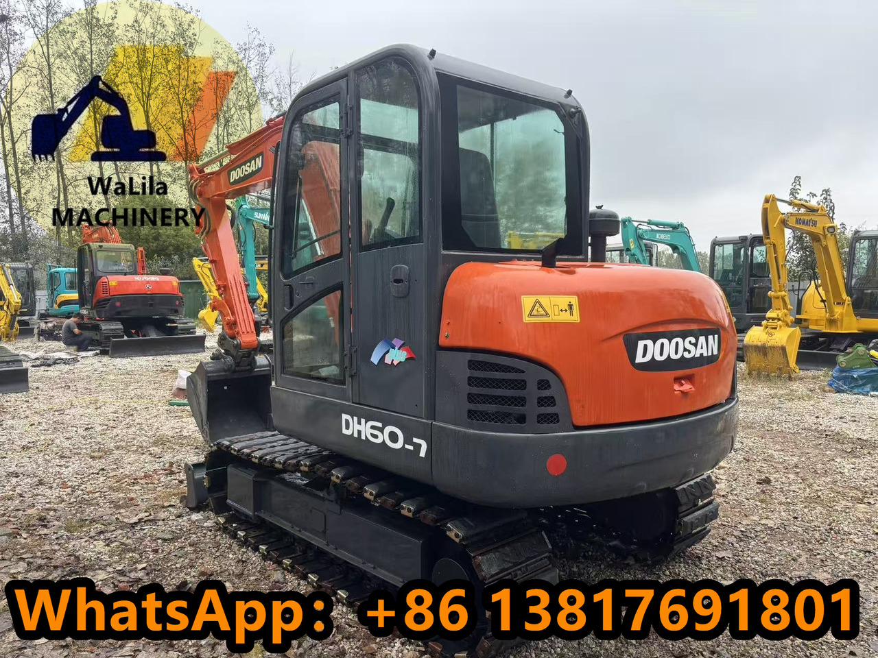 DOOSAN DH60-7 - Minigraver: bilde 3 DOOSAN DH60-7 - Minigraver: bilde 3