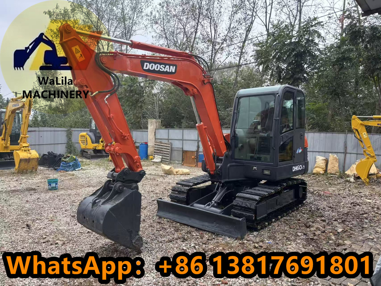 DOOSAN DH60-7 - Minigraver: bilde 5 DOOSAN DH60-7 - Minigraver: bilde 5