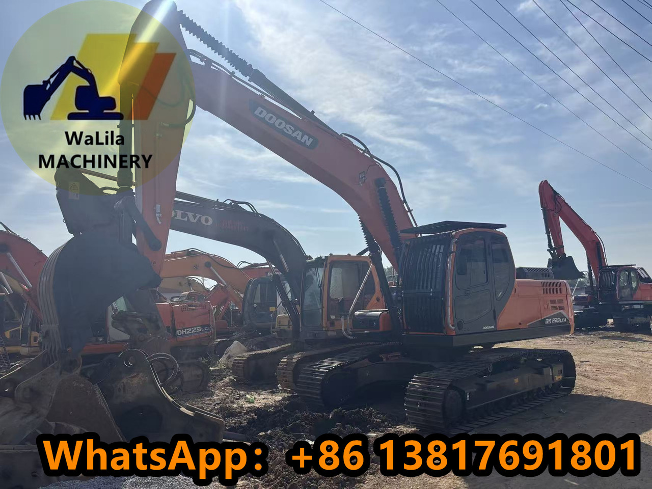 DOOSAN DX225LCA - Beltegraver: bilde 2 DOOSAN DX225LCA - Beltegraver: bilde 2