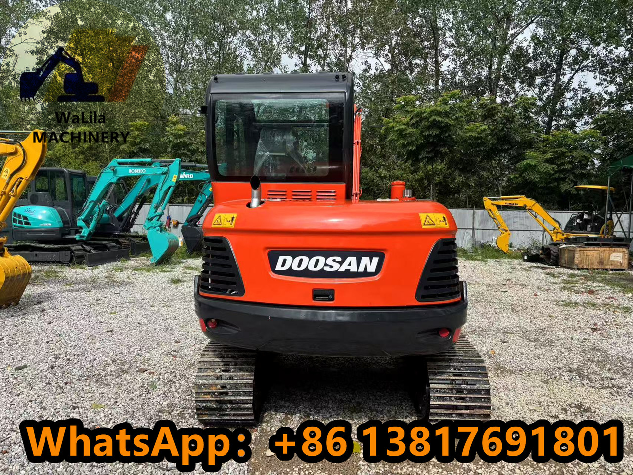 DOOSAN DX60-9 - Minigraver: bilde 3 DOOSAN DX60-9 - Minigraver: bilde 3