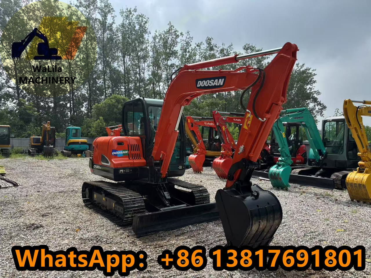 DOOSAN DX60-9 - Minigraver: bilde 2 DOOSAN DX60-9 - Minigraver: bilde 2