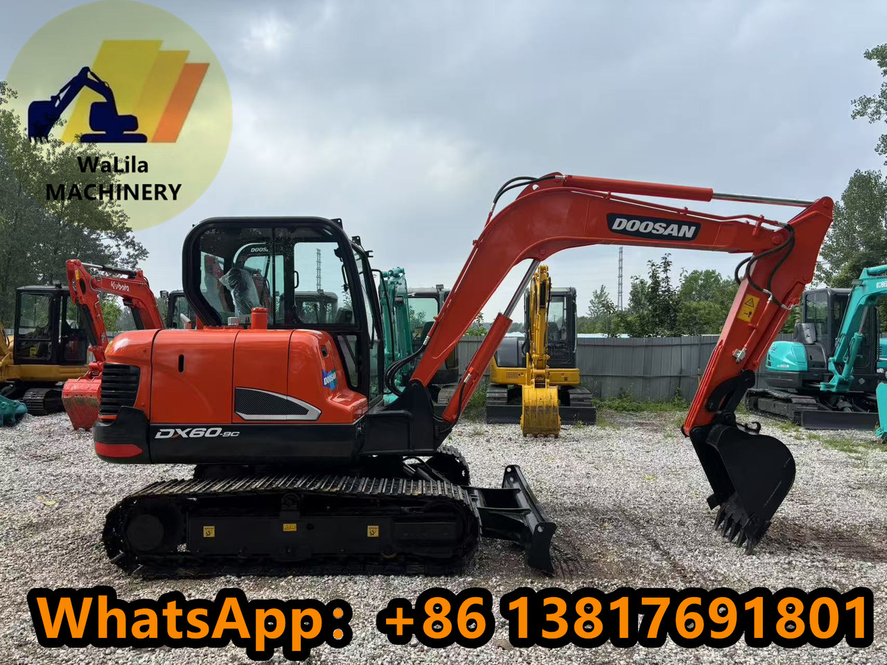 DOOSAN DX60-9 - Minigraver: bilde 1 DOOSAN DX60-9 - Minigraver: bilde 1