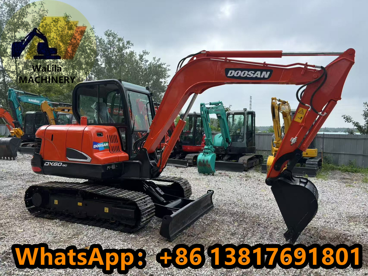 DOOSAN DX60-9 - Minigraver: bilde 5 DOOSAN DX60-9 - Minigraver: bilde 5