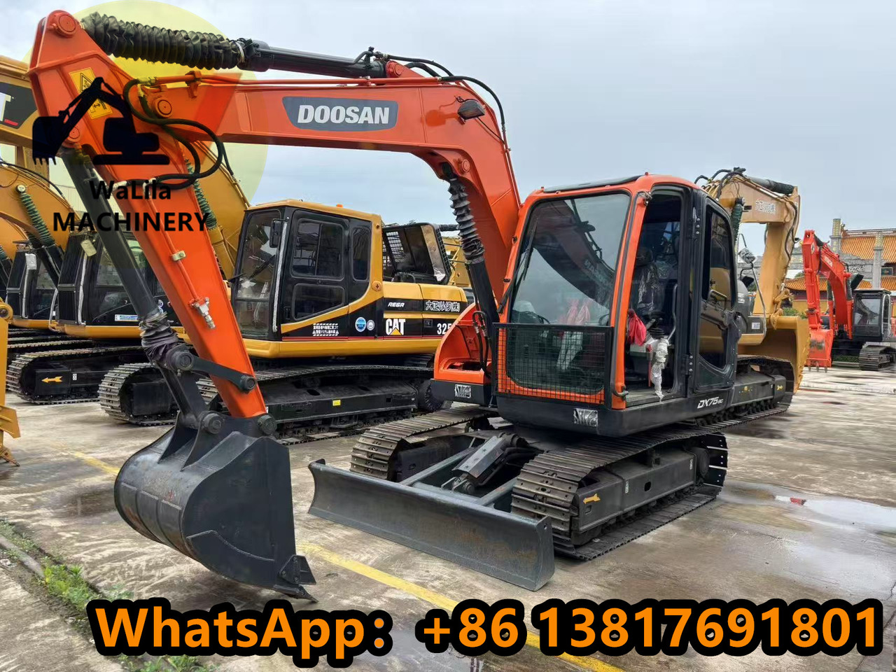 DOOSAN DX75-9 - Minigraver: bilde 1 DOOSAN DX75-9 - Minigraver: bilde 1