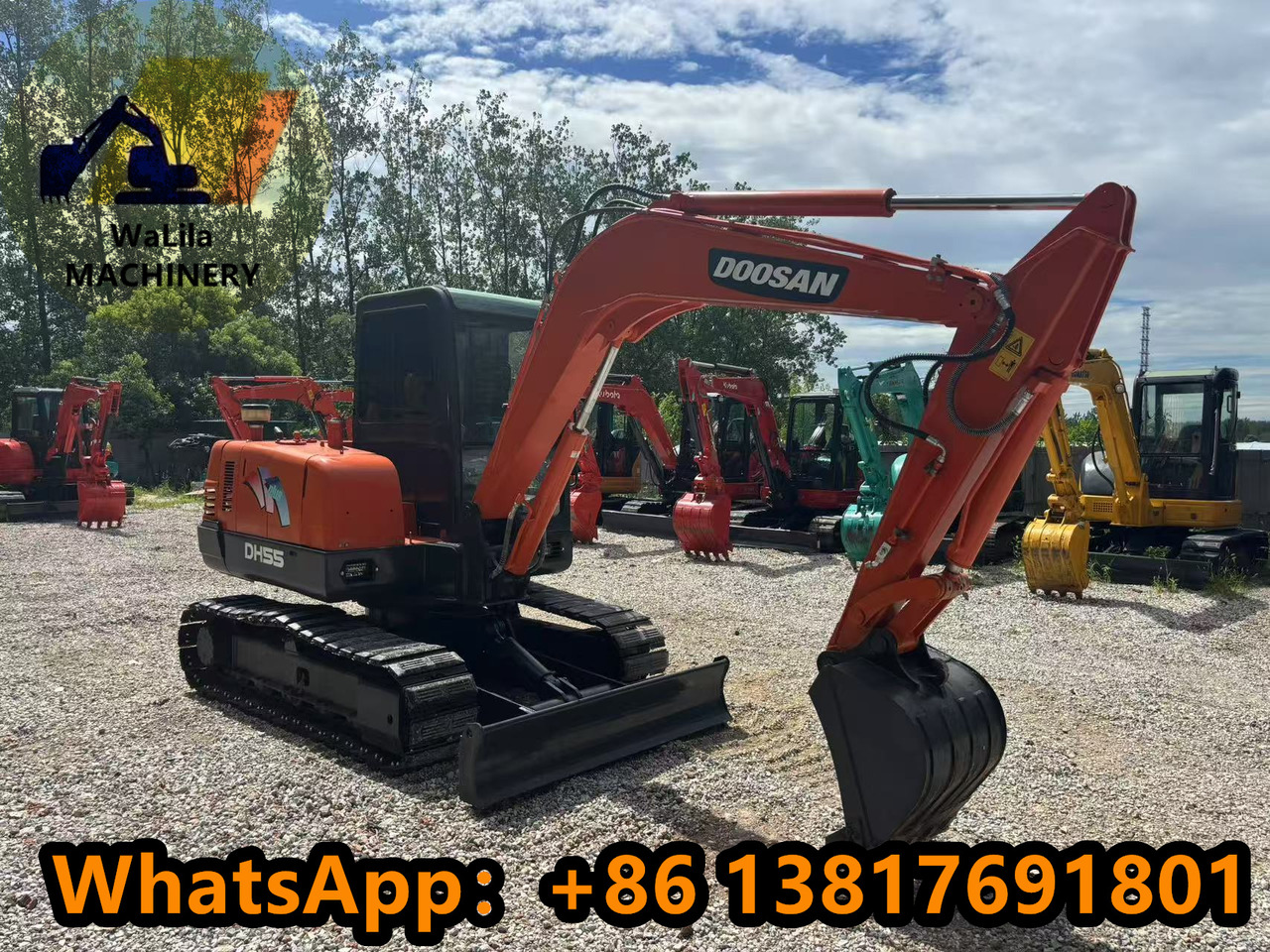 Doosan DH 55-7 DH55 (Good) - Minigraver: bilde 2 Doosan DH 55-7 DH55 (Good) - Minigraver: bilde 2