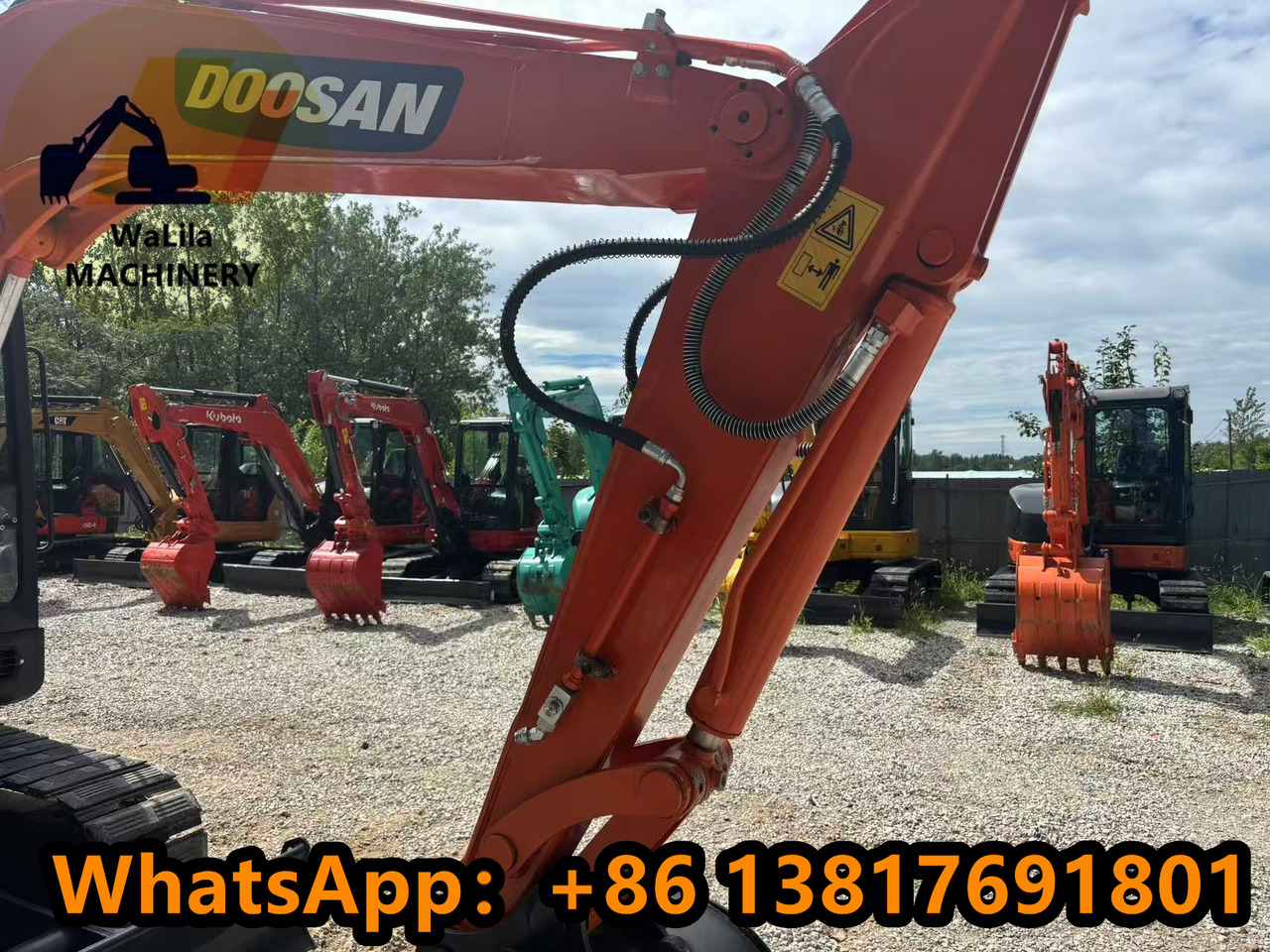 Doosan DH 55-7 DH55 (Good) - Minigraver: bilde 5 Doosan DH 55-7 DH55 (Good) - Minigraver: bilde 5