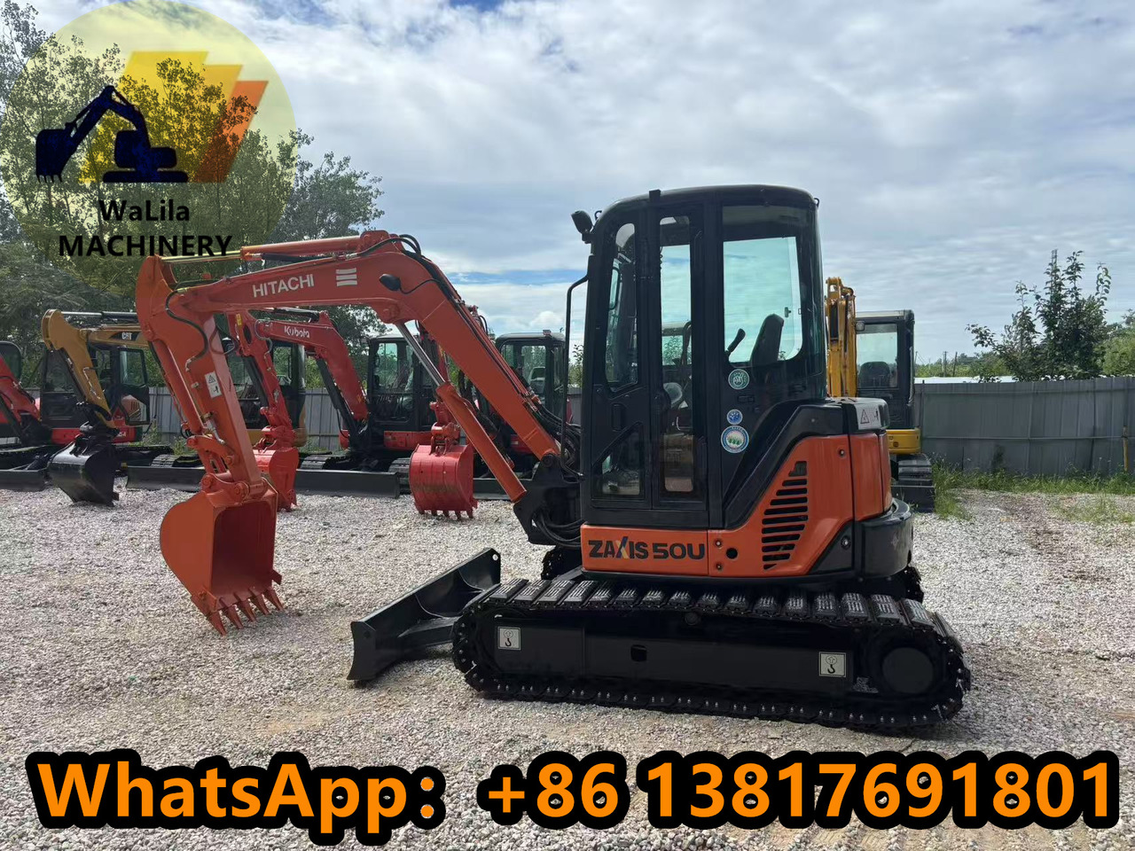 HITACHI ZX50US - Minigraver: bilde 1 HITACHI ZX50US - Minigraver: bilde 1