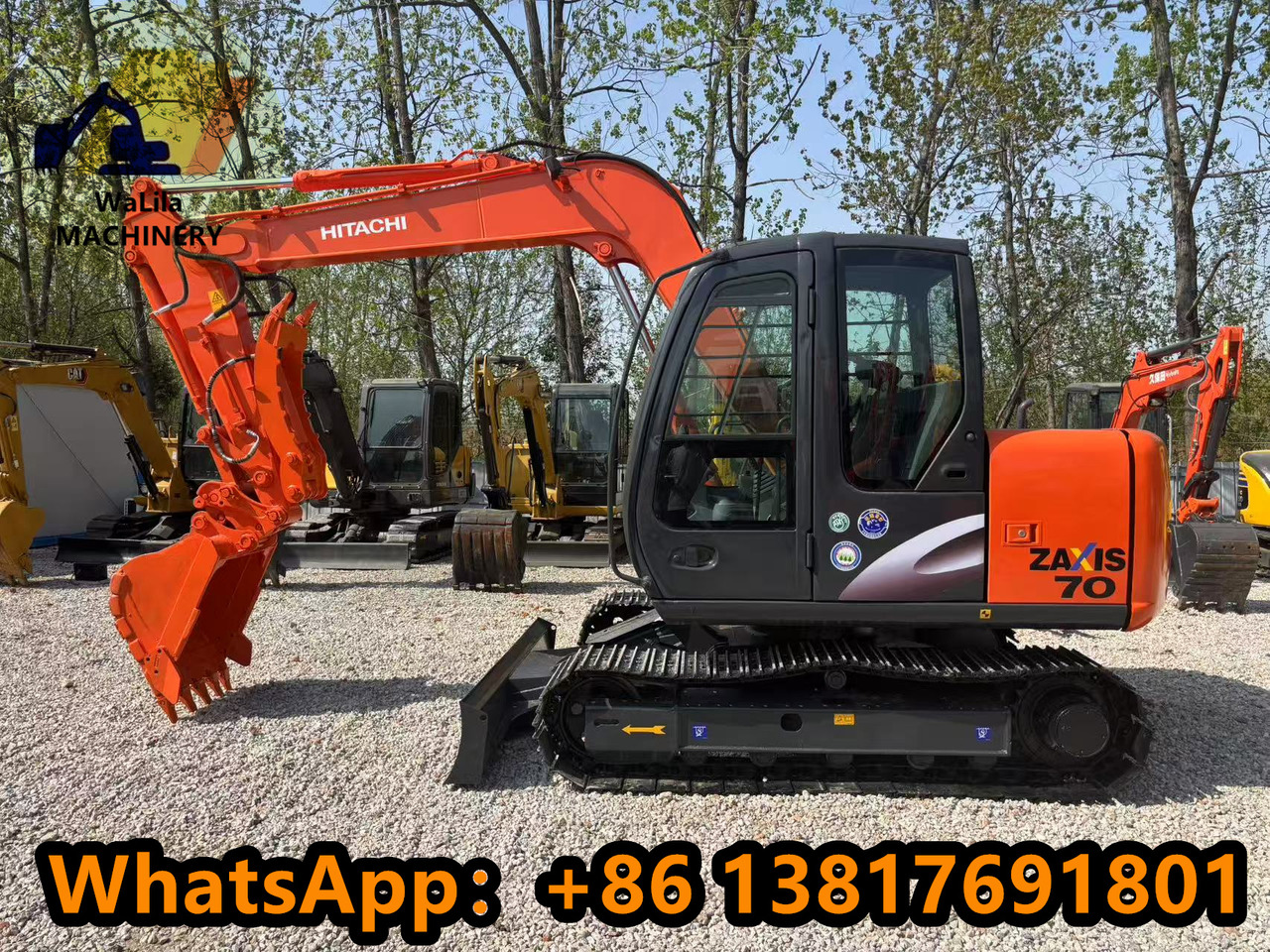 HITACHI ZX70 - Minigraver: bilde 1 HITACHI ZX70 - Minigraver: bilde 1