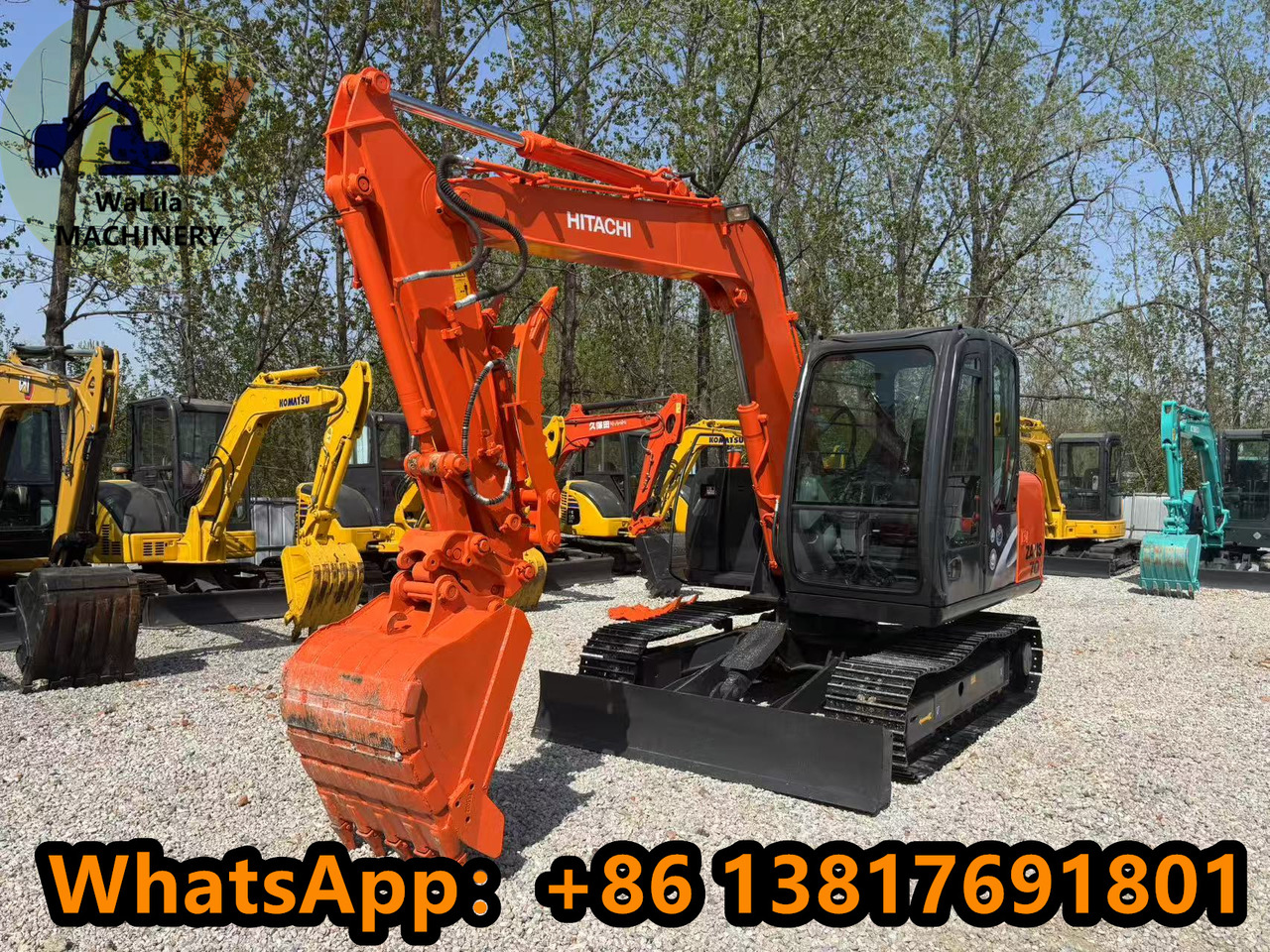 HITACHI ZX70 - Minigraver: bilde 3 HITACHI ZX70 - Minigraver: bilde 3