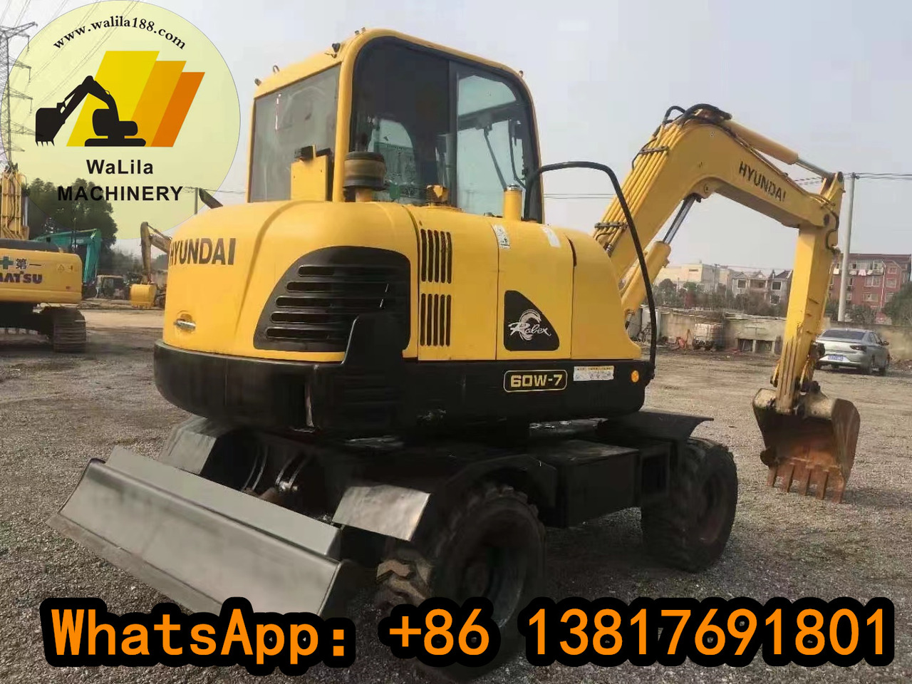 Minigraver HYUNDAI R60W: bilde 8