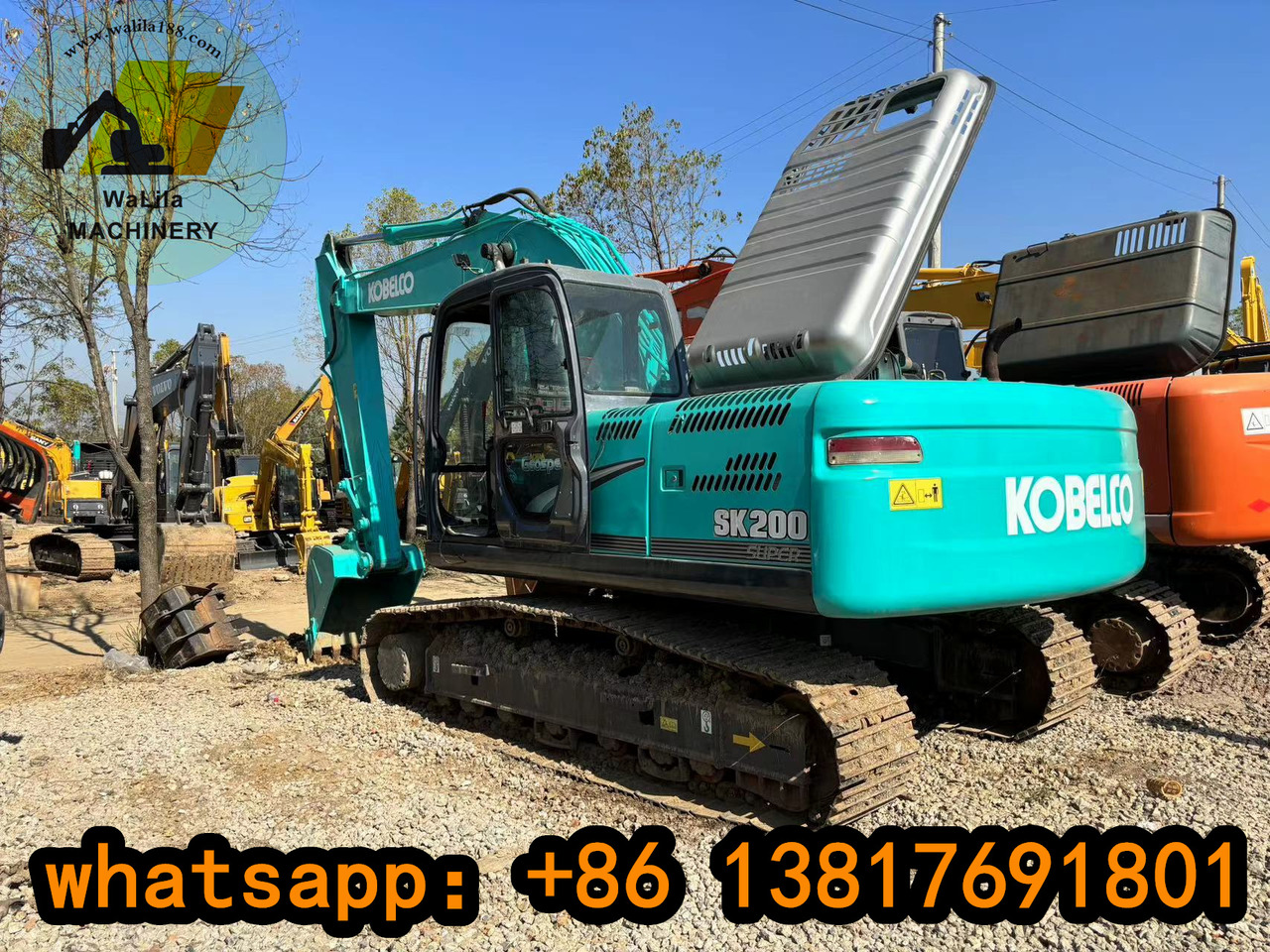 KOBELCO SK 200-8 - Beltegraver: bilde 5 KOBELCO SK 200-8 - Beltegraver: bilde 5