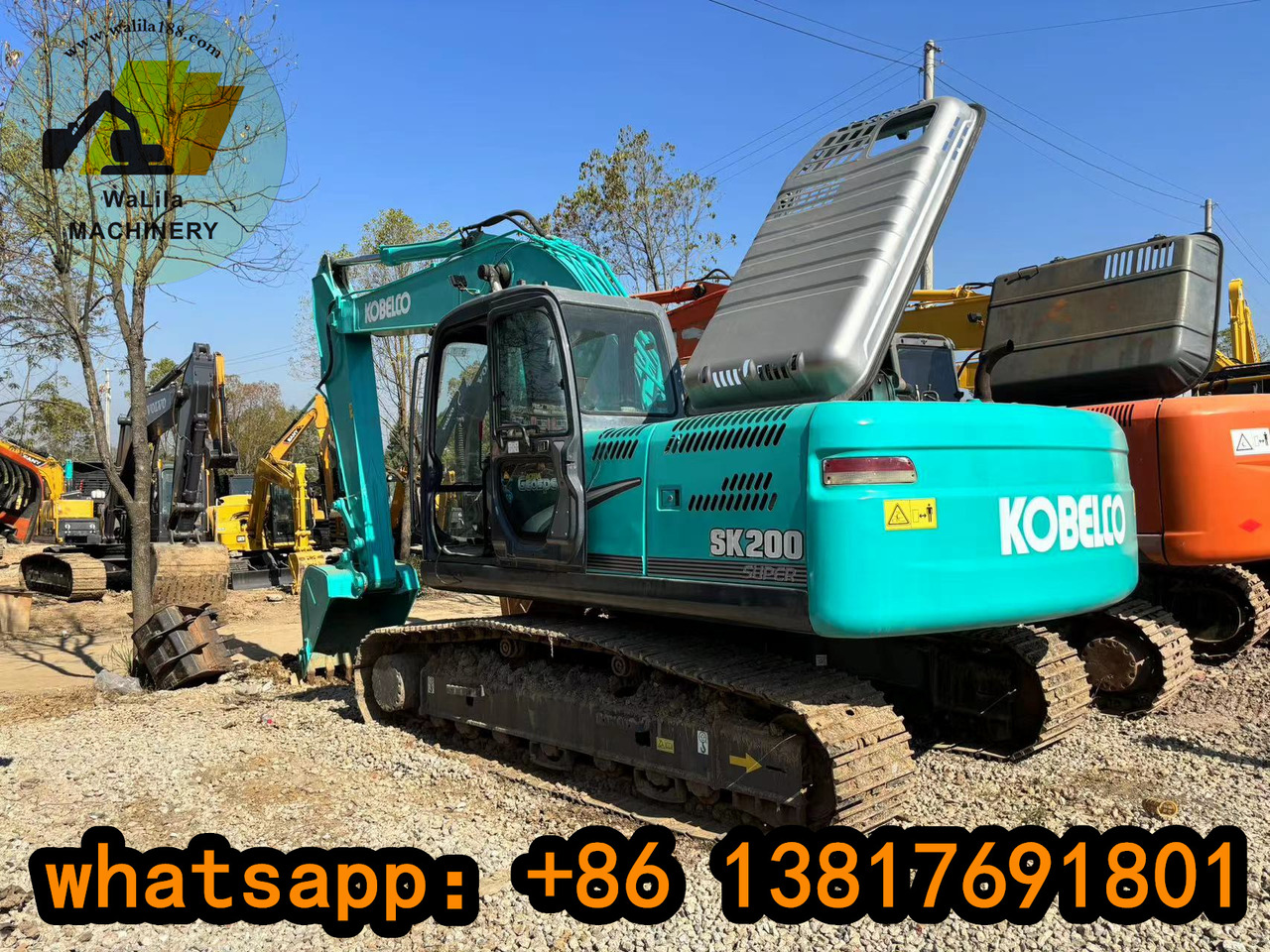 KOBELCO SK 200-8 - Beltegraver: bilde 3 KOBELCO SK 200-8 - Beltegraver: bilde 3