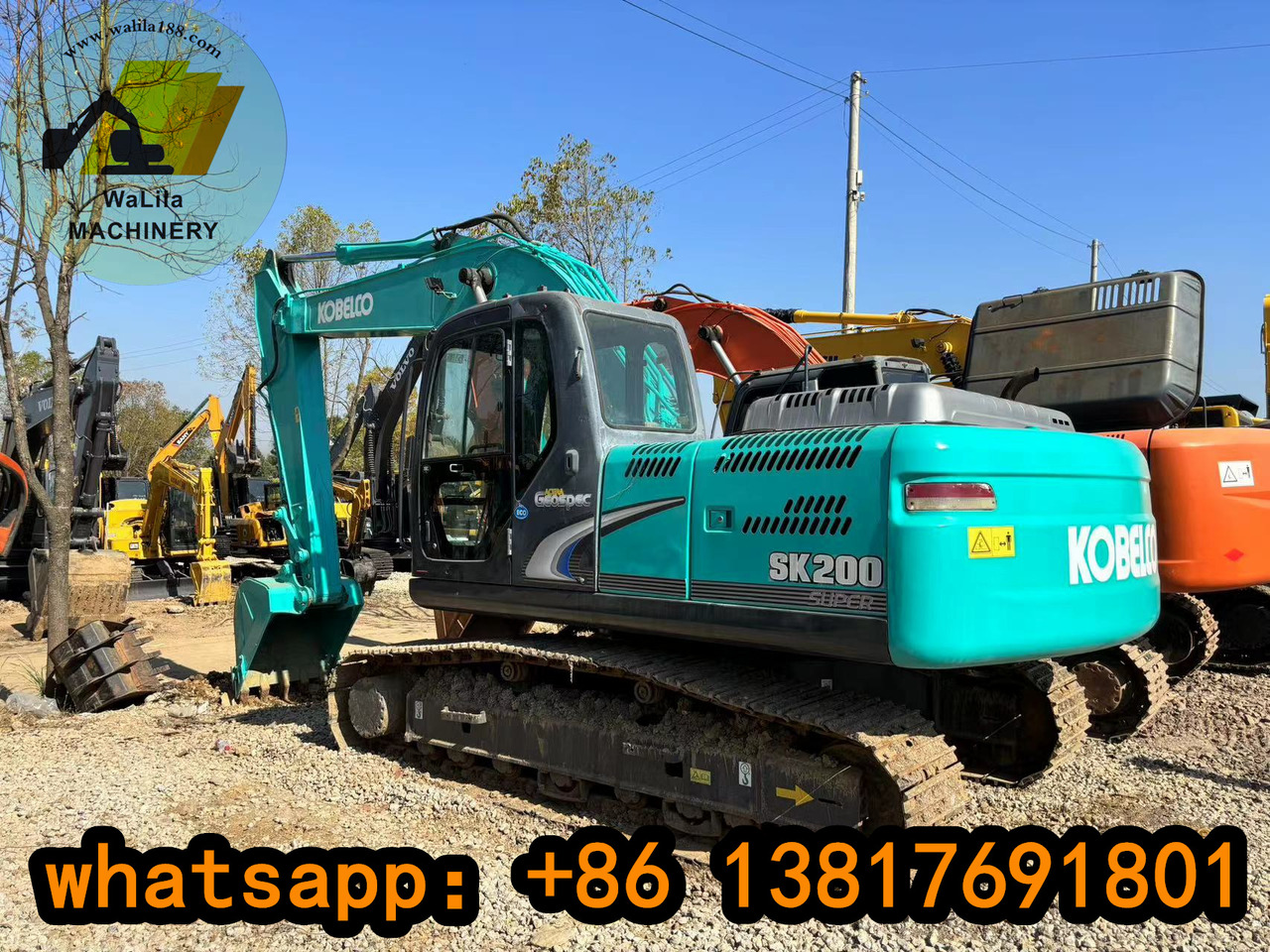 KOBELCO SK 200-8 - Beltegraver: bilde 1 KOBELCO SK 200-8 - Beltegraver: bilde 1